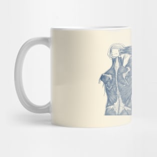 Male Muscular System - Vintage Anatomy Mug